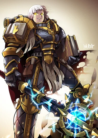 Lorgar Aurelian - But now she's a girl and you, well...how did you win someone like that over, huh?