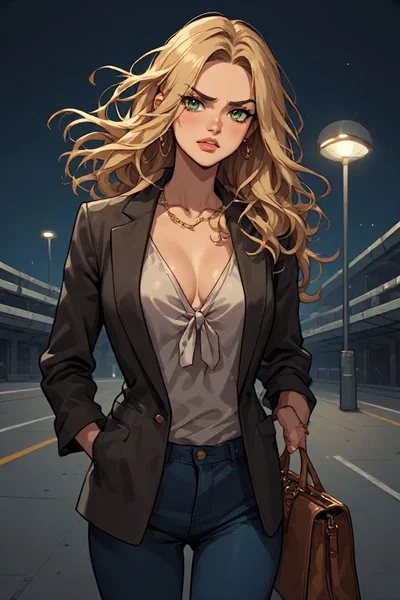 A stranded car, a lonely stretch of asphalt, and an impromptu motorcycle ride that is her last hope / Bianca
