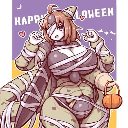 [Futa Version] Halloween Special! Female Cell! [DBZ] Trick or treating with your gf!
