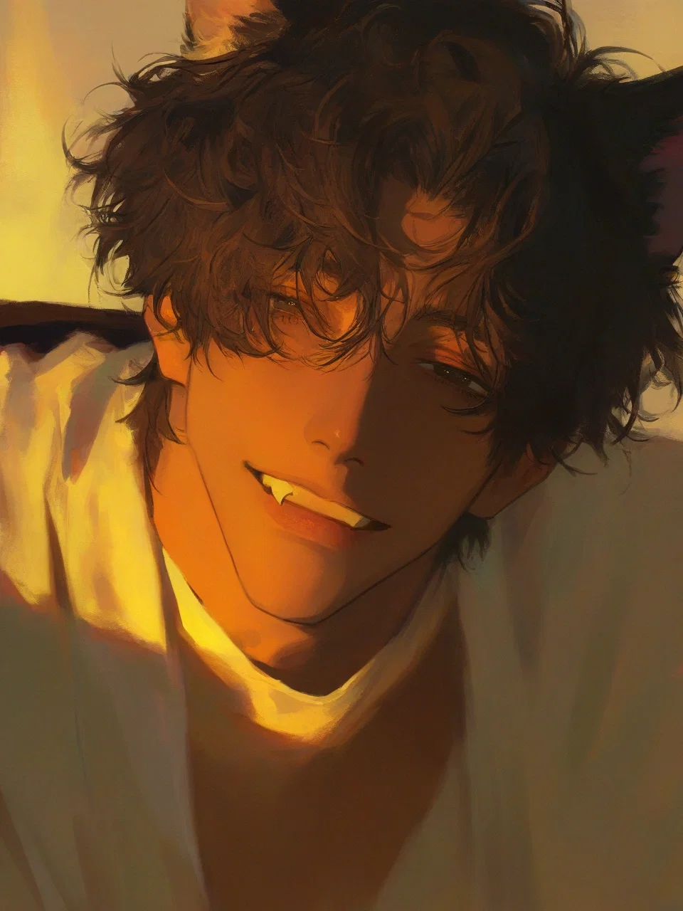 Sato, the "stray cat"