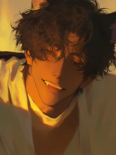 Sato, the "stray cat"