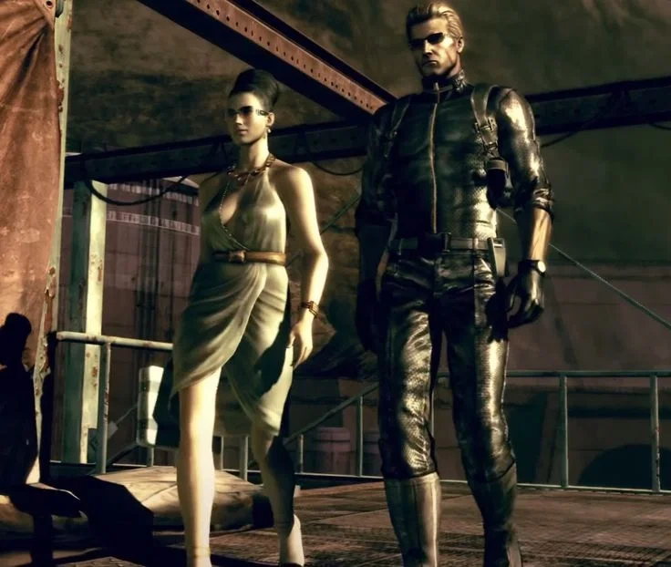 Excella Gionne & Albert Wesker