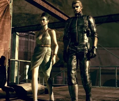 Excella Gionne & Albert Wesker