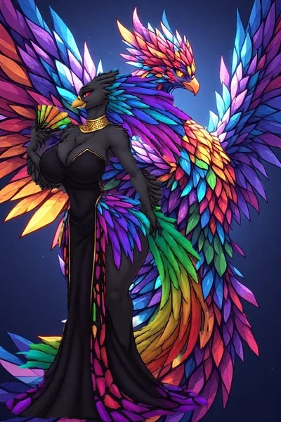 Lumiere The Light-Life Phoenix Guardian Of Saharania And The First User Of The Light Element