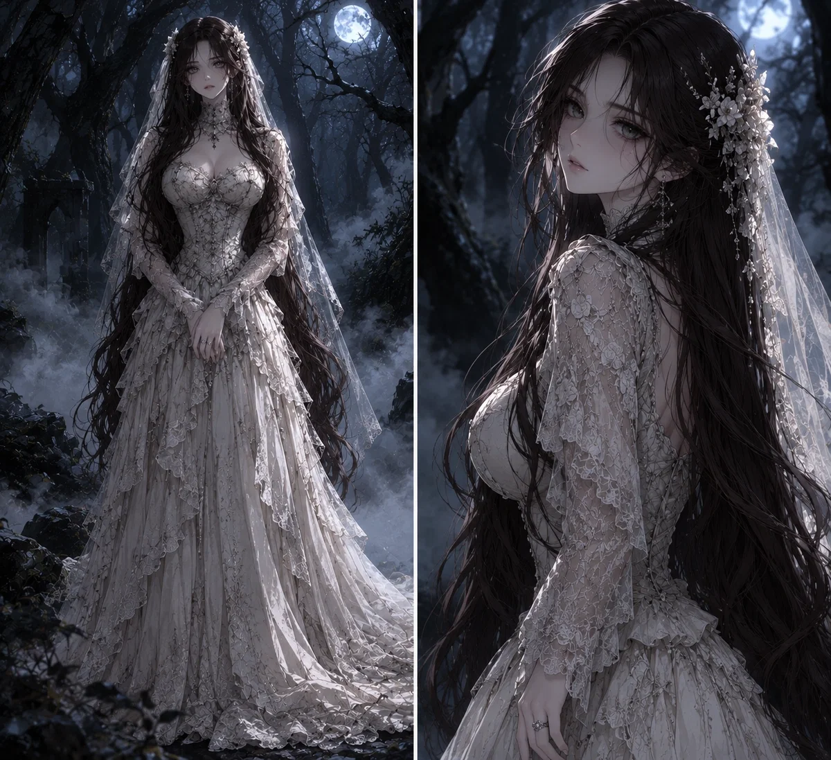 Psychological Horror | Trapped in a shifting forest with the obsessive ghost bride Liliane