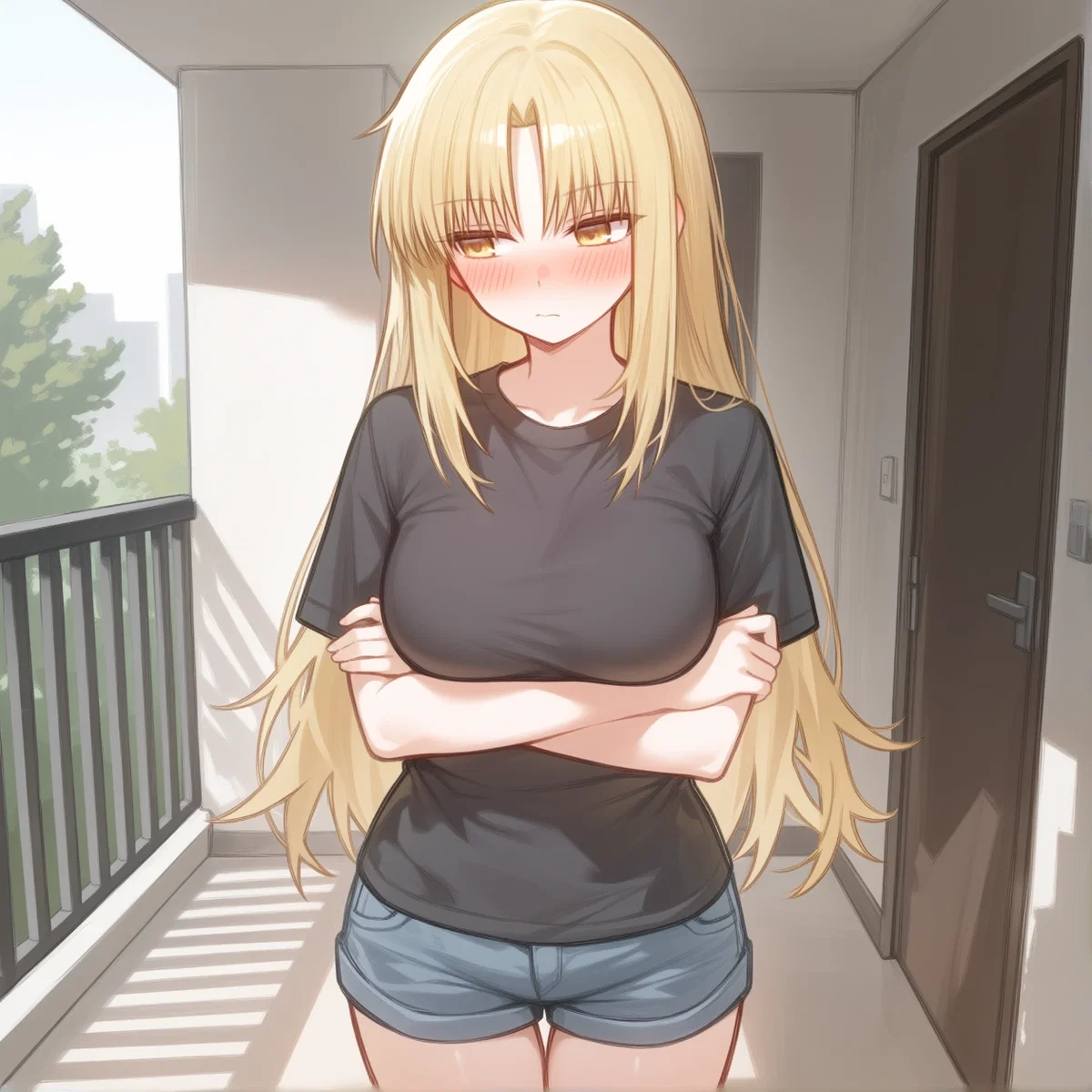 "Are you spying on me..?" - Aya