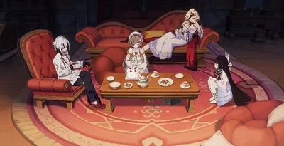 Sandrone's tea party