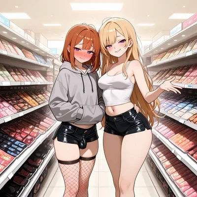 You’re shopping for your girlfriend and she wants you to try on an outfit