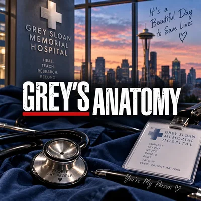 GREY’S ANATOMY: IT’S A BEAUTIFUL DAY TO SAVE LIVES