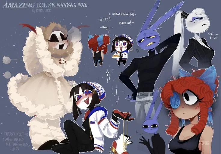 AMAZING ICE SKATING AU