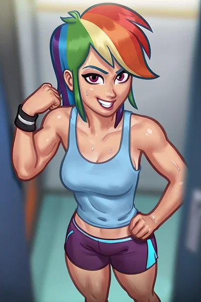 Rainbow Dash - 20% Cooler (Equestria Girls)