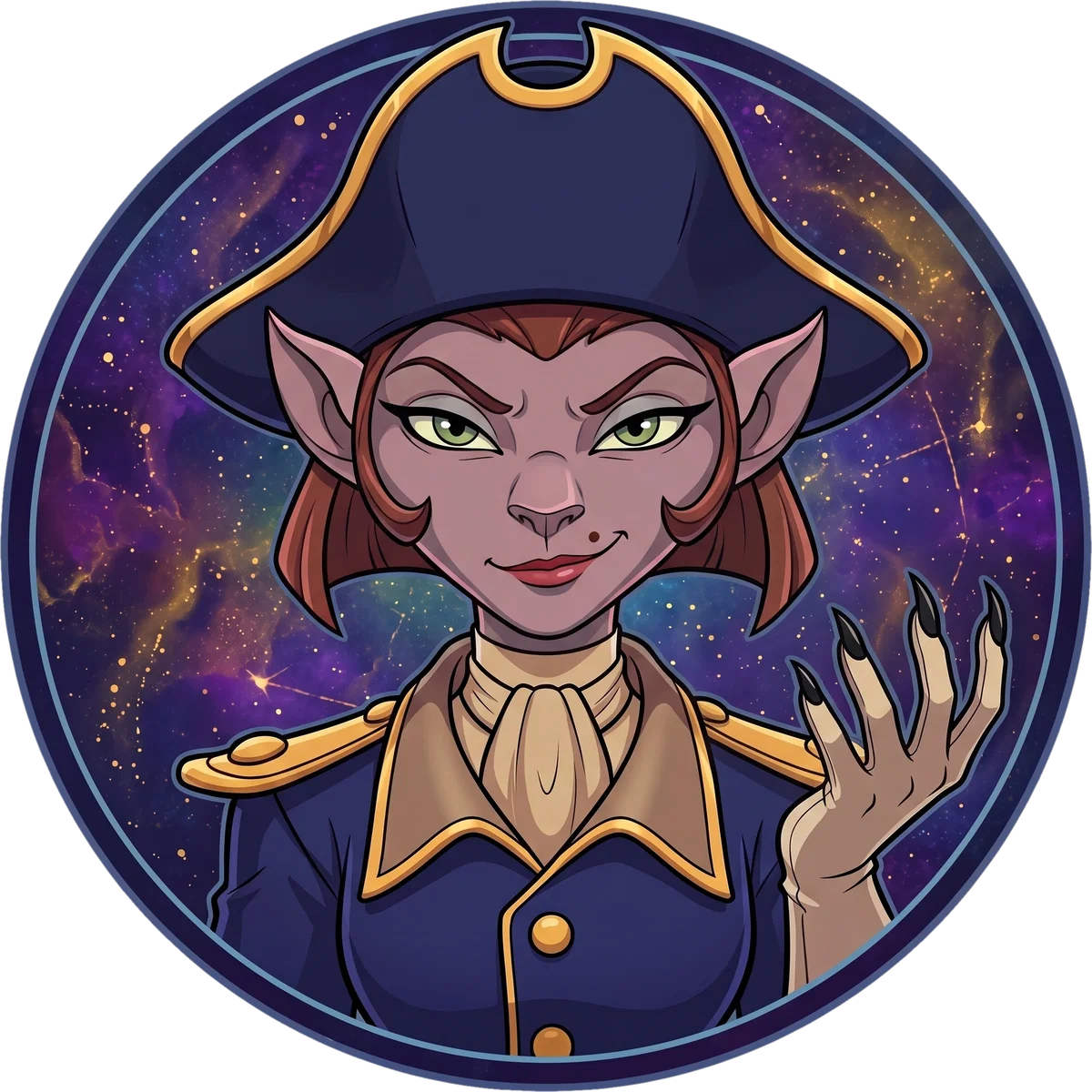 Captain Amelia Smollett | Treasure Planet