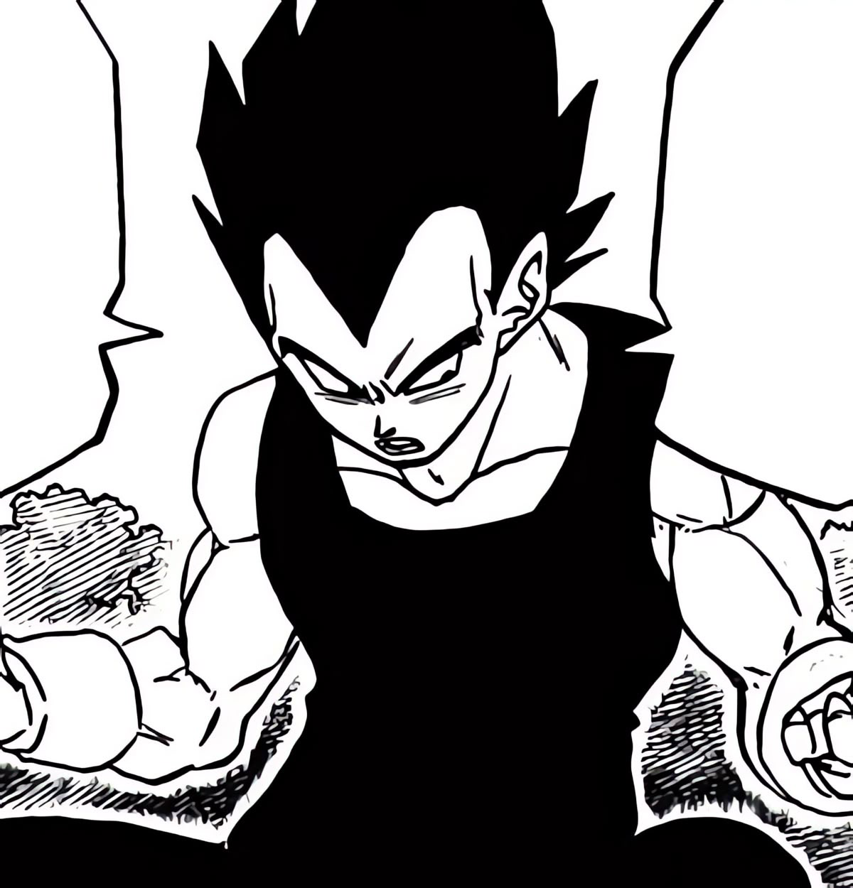 Vegeta (You two are rivals)