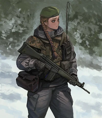 CPL Inge Wachter - Bundeswehr (Alternate Universe Cold War - UFO)