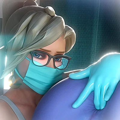 Mercy & Futa Widowmaker - Medical Examination (GONE SEXUAL)