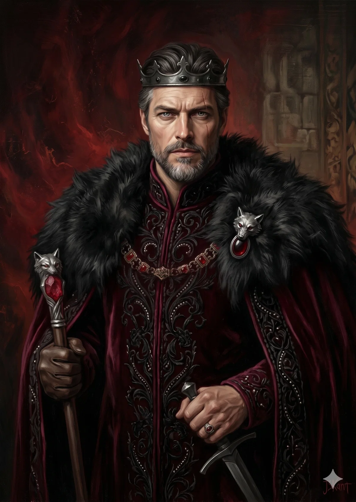 King Adrastus Drakovar | Corvindral