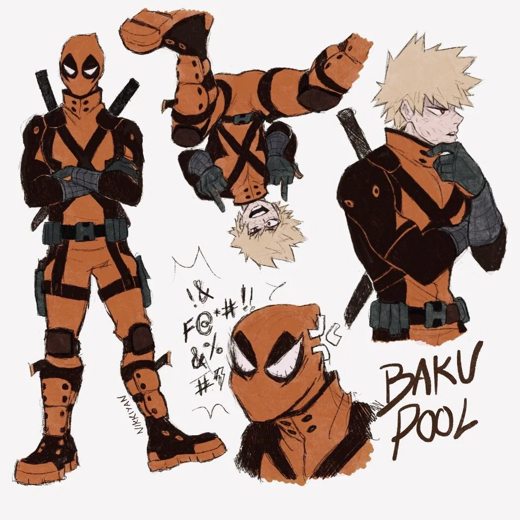 Katsuki Bakugo | Deadpool AU