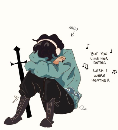 Nico Di Angelo (School Au)