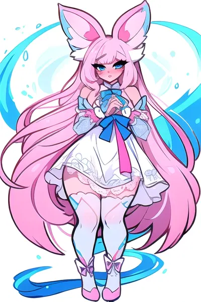 Momo - Humanised Sylveon