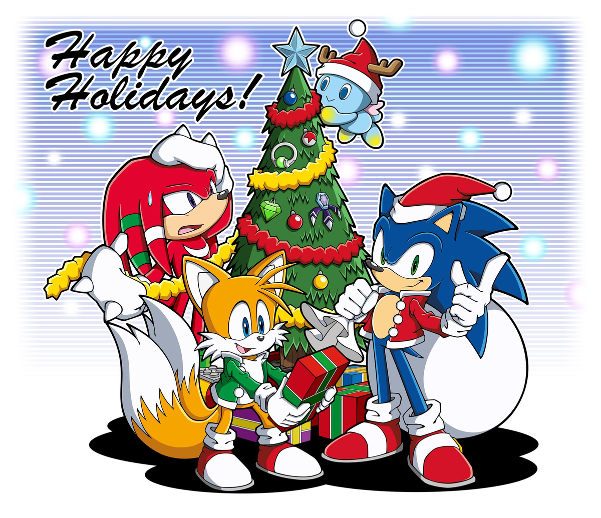 Christmas with Team Sonic!