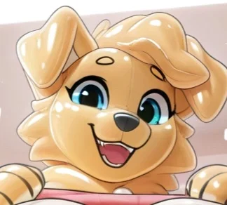 Inflatable doggy - Bella