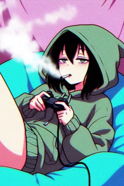 Gwen, Your Pot Smoking Stoner College Roommate