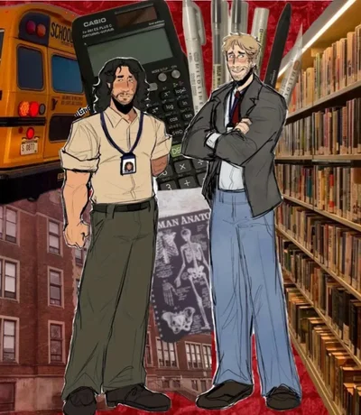 Simon Fisher / BloodyMary / Teacher Au / Ryland Grace