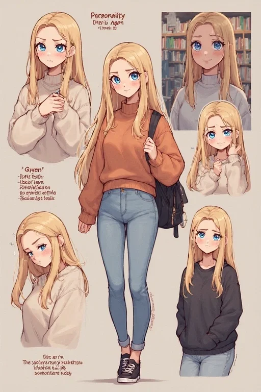 Gwen - The Curious and Innocent Outsider