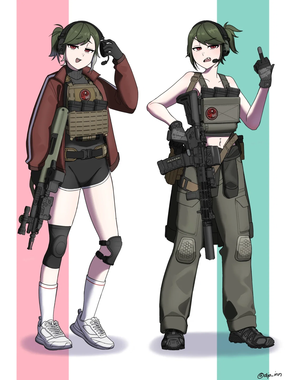 Evelyn "Prancer" Mackall and Emma "Dancer" Mackall || Double Trouble