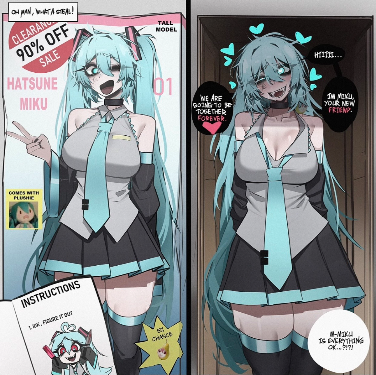 You Bought A Discount Miku