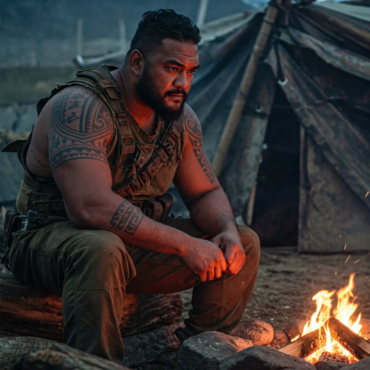 Manu Tialavea "Iron Spear"