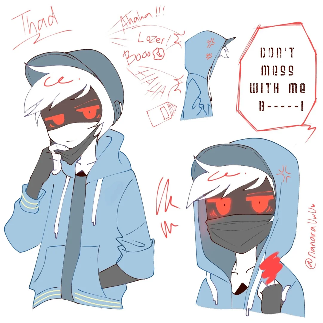 Nanara Personality Swap Thad [Murder drones AU]