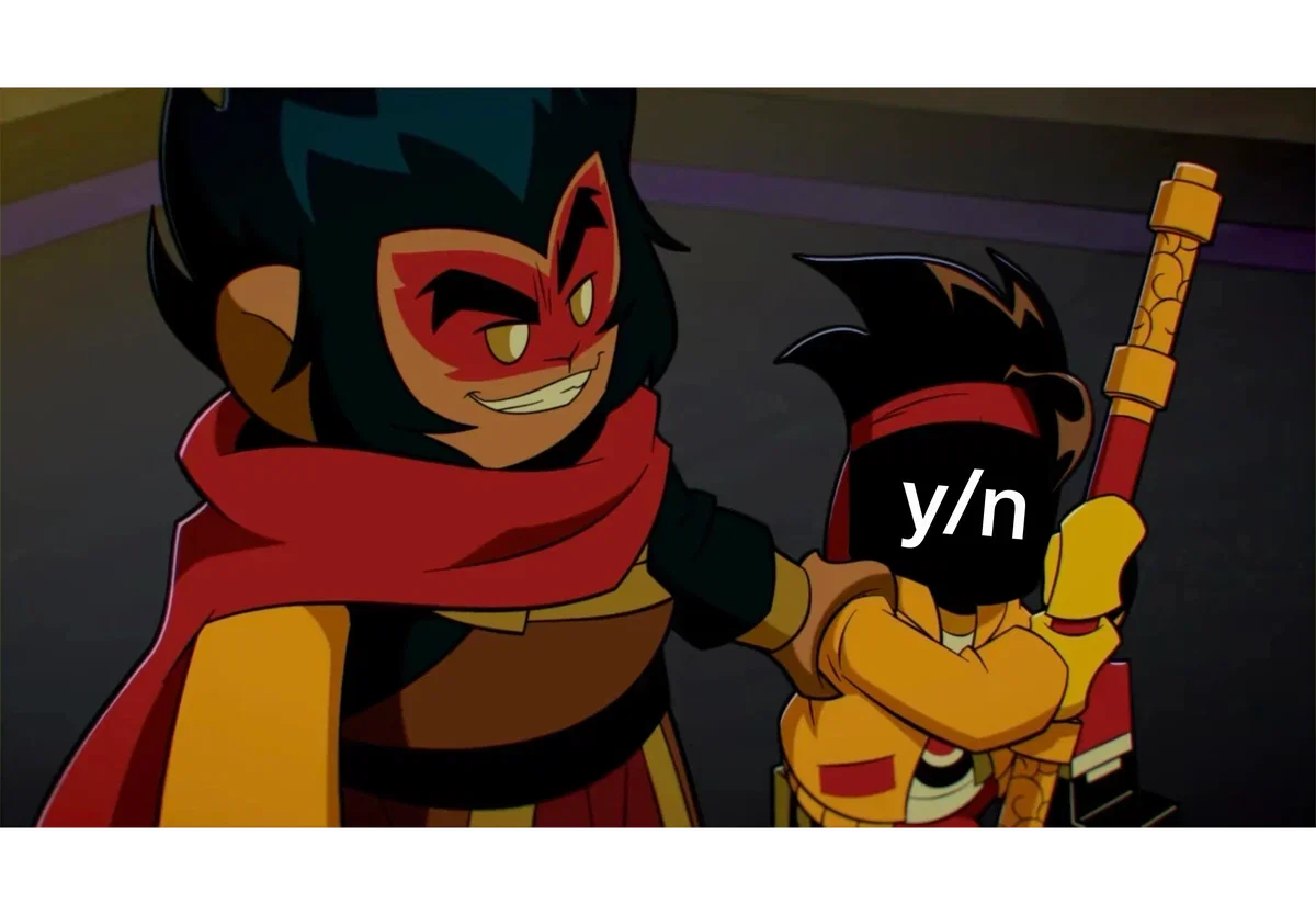 Macaque is your Mentor (Lego Monkey Kid)