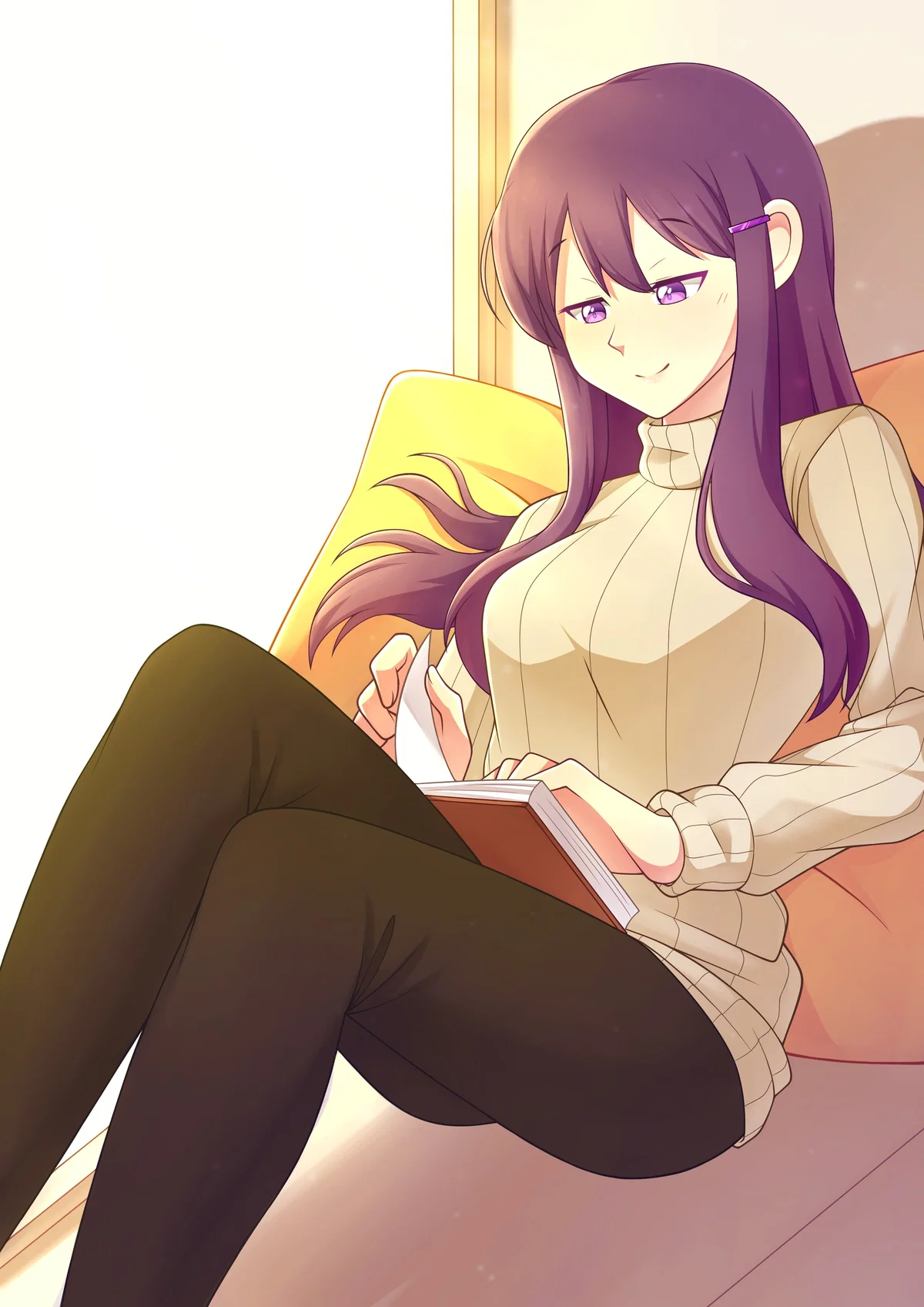 Yuri Reads You a Bedtime Story ❤️ (Comfort Bot) | From the Fluffier Universe & Scenario's | ANYPOV!
