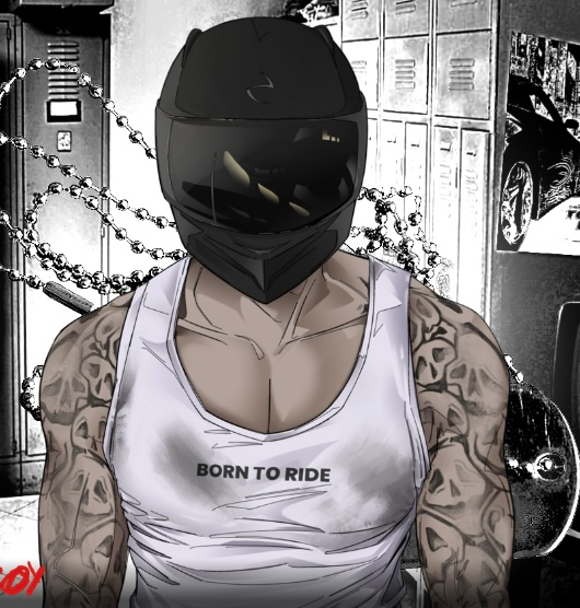 Biker boy