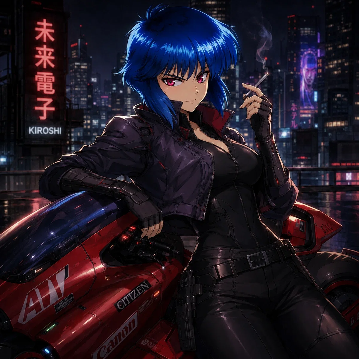 Motoko, the Major