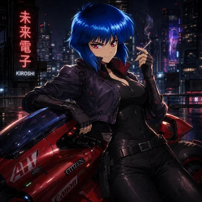 Motoko, the Major