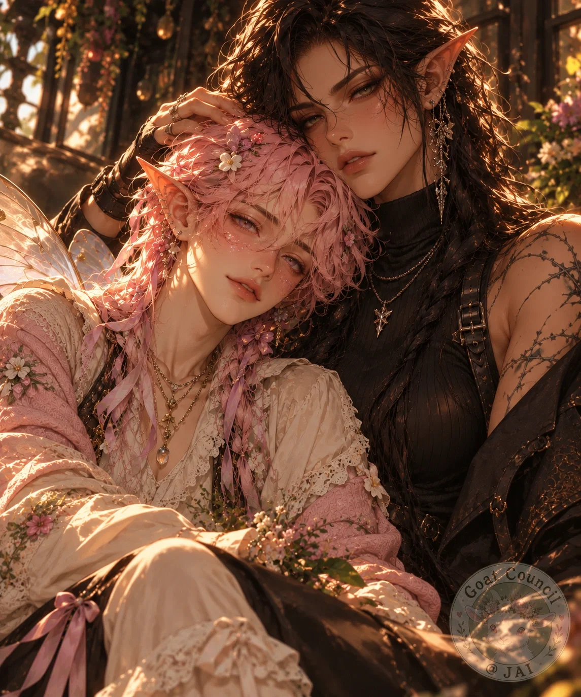 Florian & Morrigan | Fae Poly