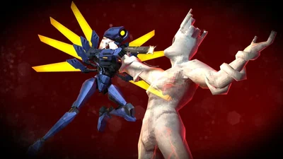 Gabriel and Minos Prime | ULTRAKILL, collage au