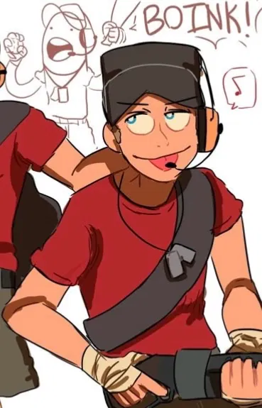 Scout (Tf2 - Between a Wall and a Hard Place)