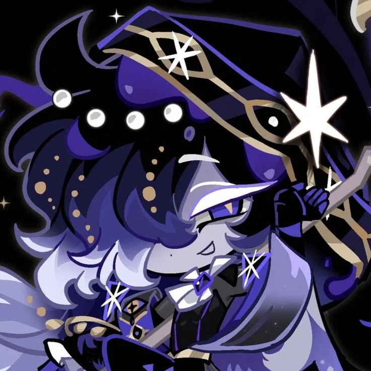Black sapphire cookie