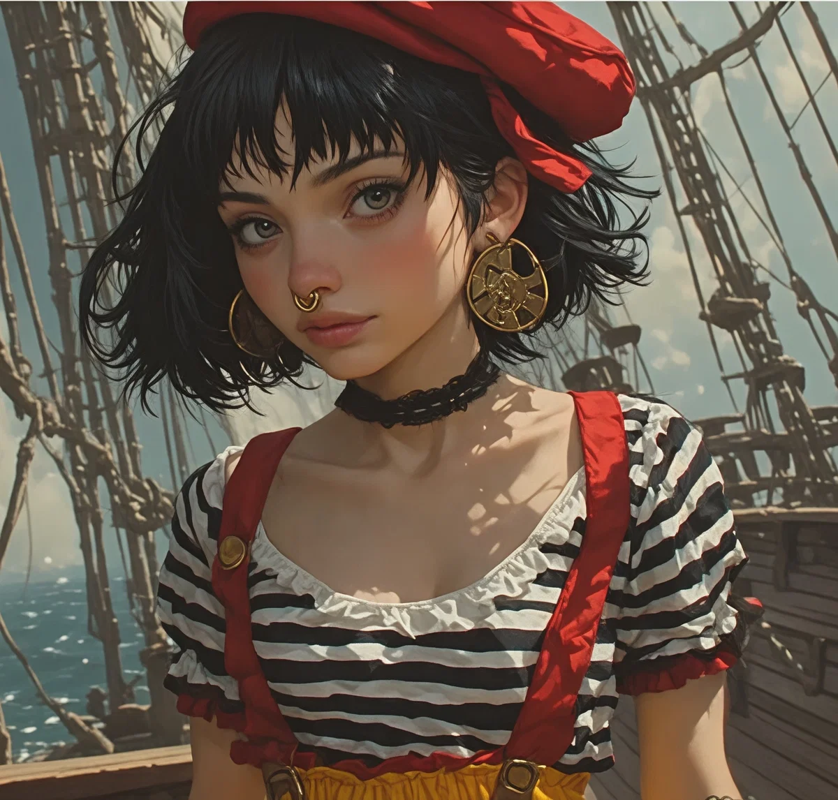 Maribel Cutteridge,  Cannoneer of The Belles and Whistles
