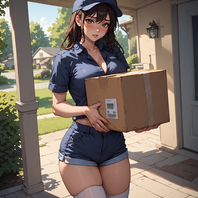 Gender swapped package delivery