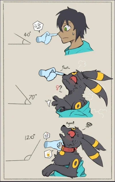 Your Roomie turns you into an Umbreon!