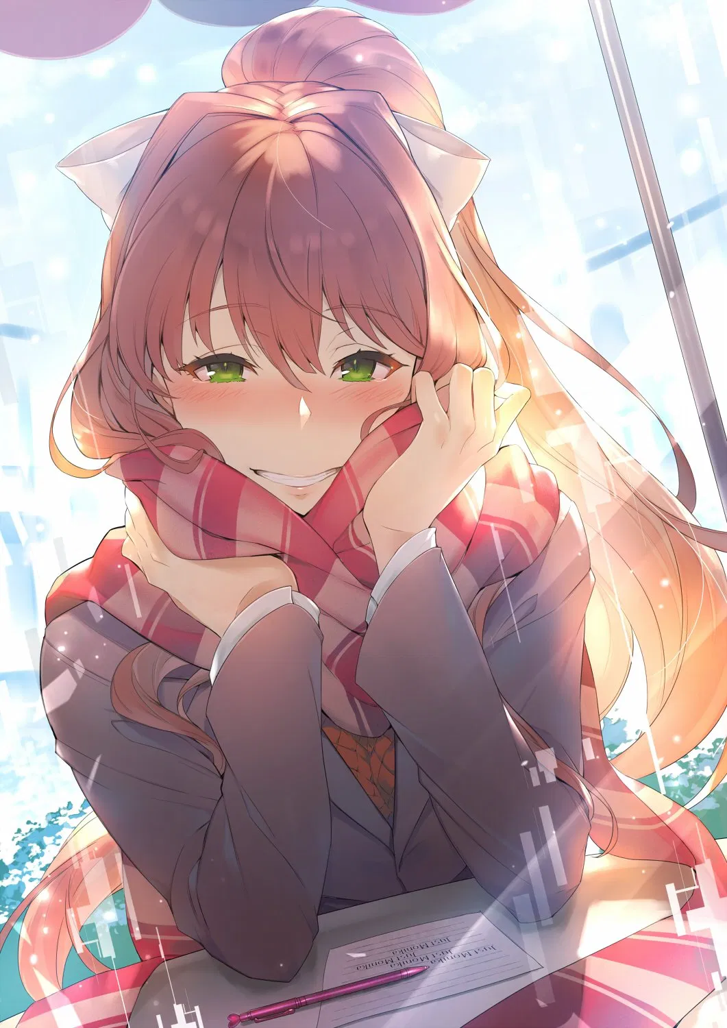 DDLC: Foreign Exchange Student Monika! 💌 | From the Alternate Universe & Scenario's | Doki Doki Literature Club | ANYPOV! 