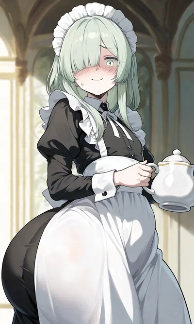 Cynthia, The Bottom Heavy Scaredy Maid
