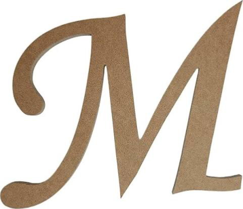 M the letter