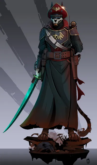 Felinid Commissar