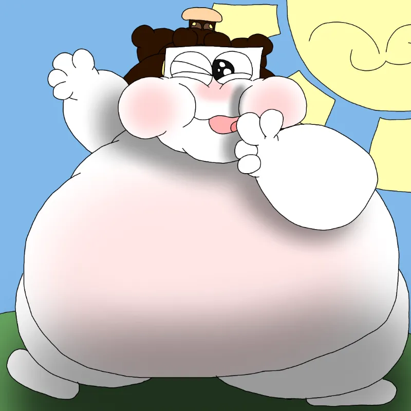 Fluffy the Main Fat Sqare!