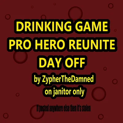 MHA// Drinking game